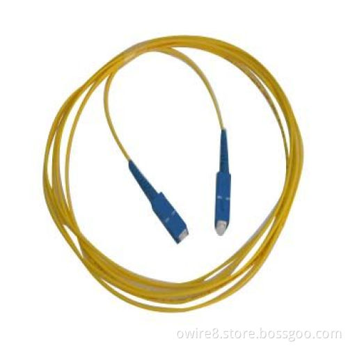 LC duplex cable fiber patch cord, 2.0mm outer diameter 1/3/5m